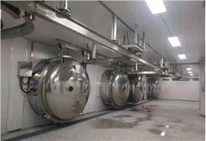 Liofilizzatore industriale Aginomoto e zucchero semolato